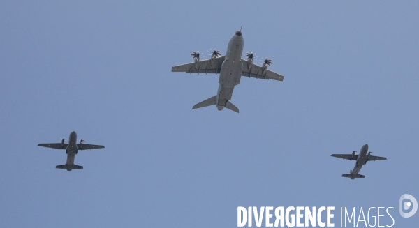 Defile du 14 juillet dans les airs