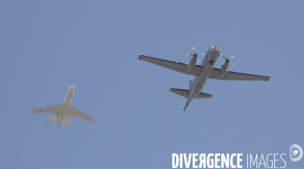 Defile du 14 juillet dans les airs