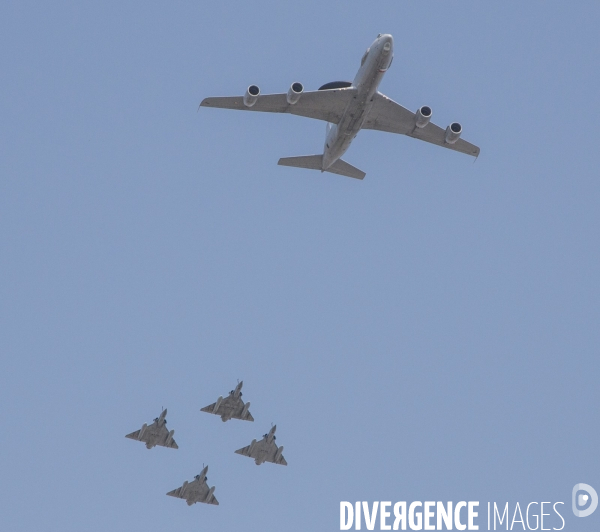 Defile du 14 juillet dans les airs