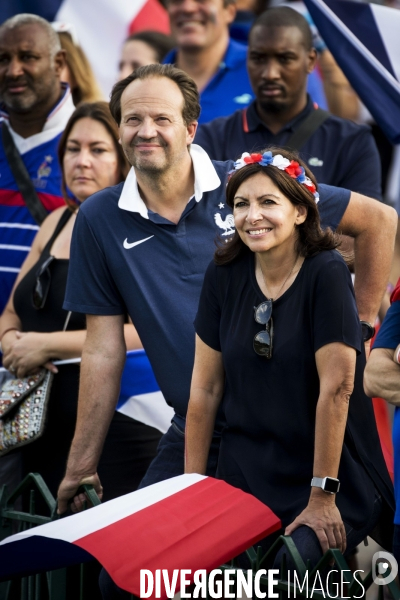 Finale du Mondial 2018 retransmise au Champ de Mars.