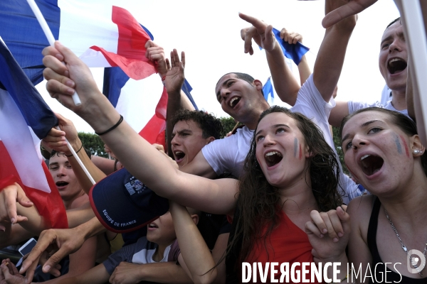 Coupe du monde de foot-ball 2018 Paris.