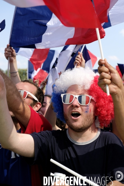 Coupe du monde de foot-ball 2018 Paris.