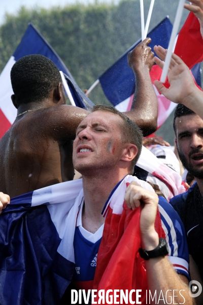 Coupe du monde de foot-ball 2018 Paris.