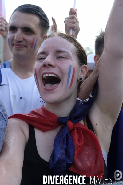 Coupe du monde de foot-ball 2018 Paris.