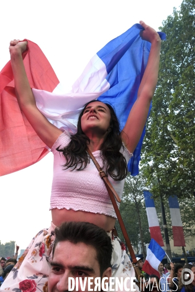 Coupe du monde de foot-ball 2018 Paris.