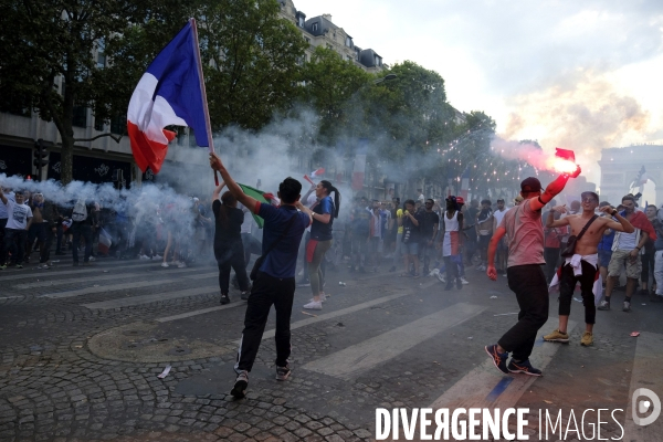 Coupe du monde de foot-ball 2018 Paris.