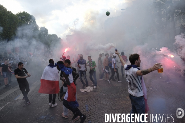 Coupe du monde de foot-ball 2018 Paris.