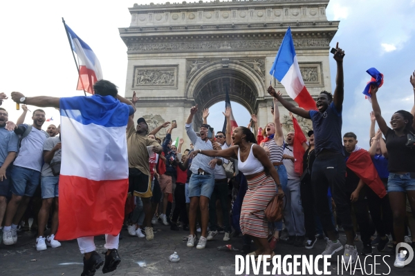 Coupe du monde de foot-ball 2018 Paris.