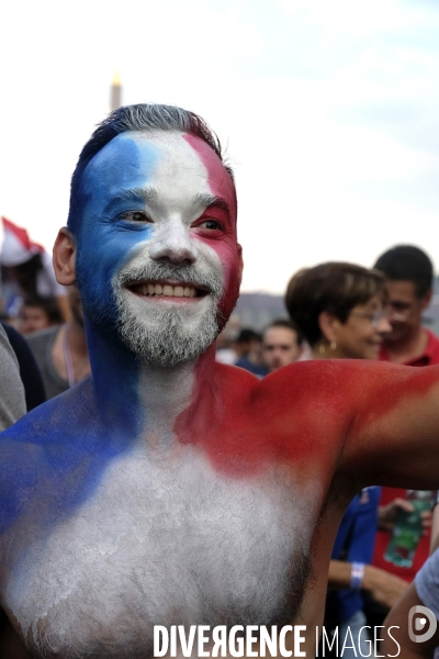 Coupe du monde de foot-ball 2018 Paris.