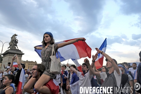 Coupe du monde de foot-ball 2018 Paris.