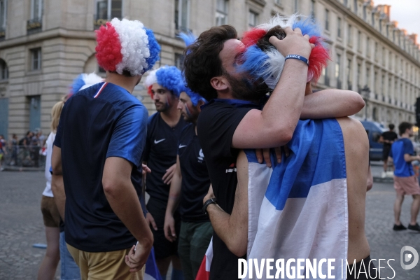 Coupe du monde de foot-ball 2018 Paris.
