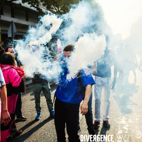 Victoire des Bleus, dans les rues de Paris