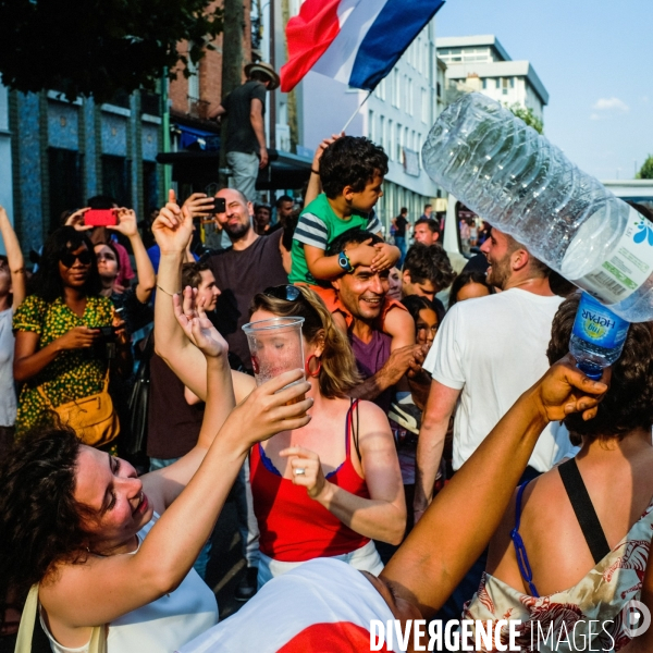 Victoire des Bleus, dans les rues de Paris