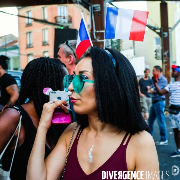 Victoire des Bleus, dans les rues de Paris