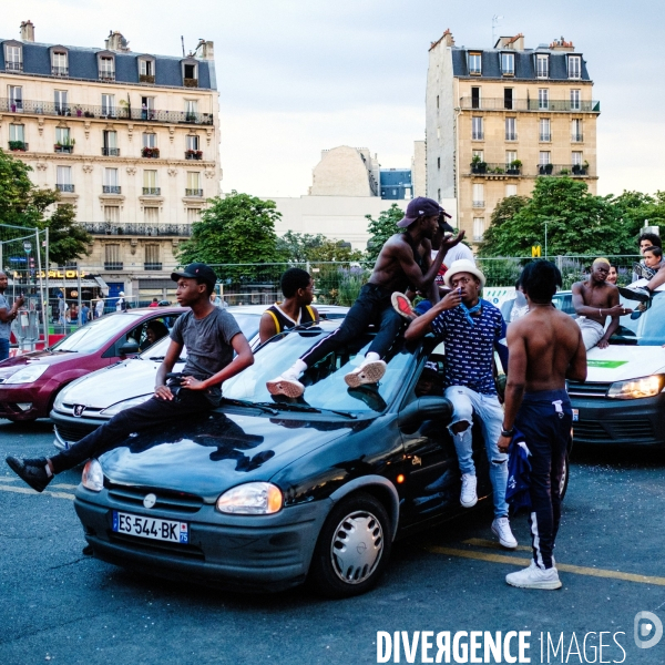 Victoire des Bleus, dans les rues de Paris