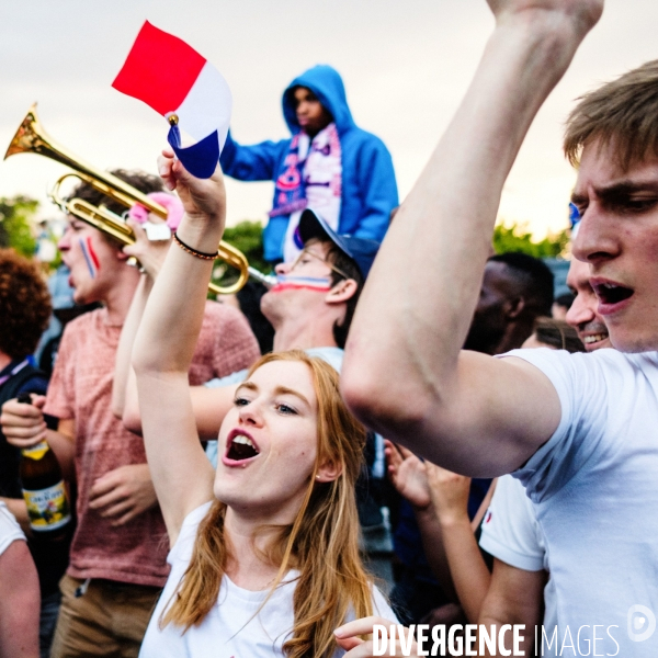 Victoire des Bleus, dans les rues de Paris