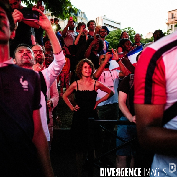 Victoire des Bleus, dans les rues de Paris