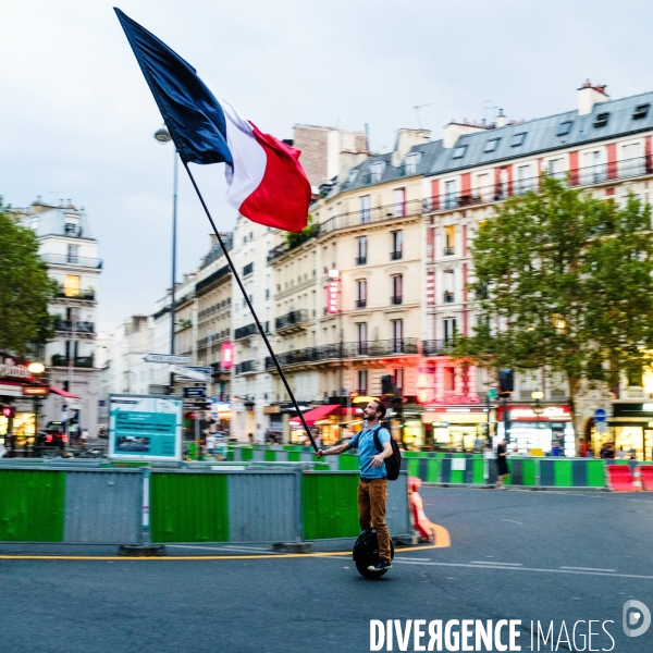 Victoire des Bleus, dans les rues de Paris