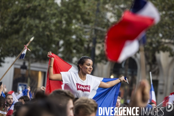 Finale de la coupe du monde de football, paris.