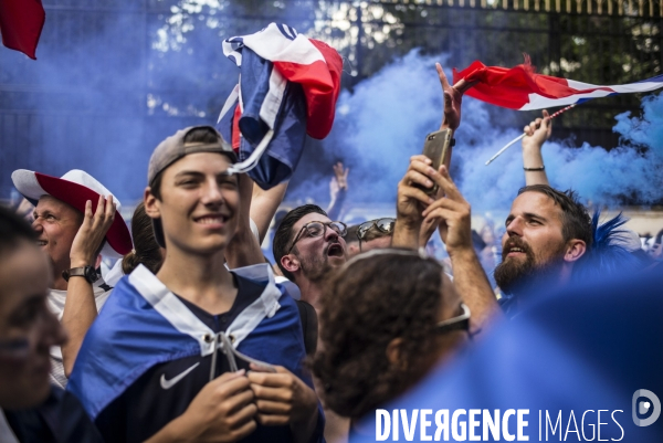 Finale de la coupe du monde de football, paris.