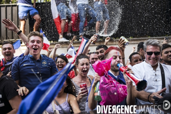 Finale de la coupe du monde de football, paris.