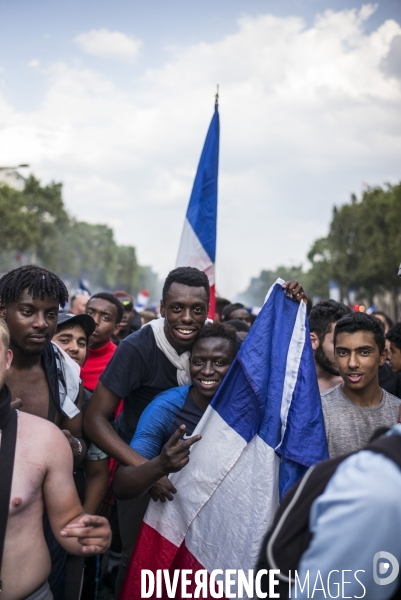 Finale de la coupe du monde de football, paris.