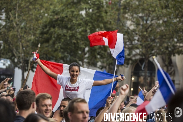 Finale de la coupe du monde de football, paris.