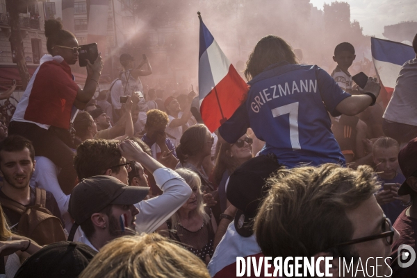 Finale de la coupe du monde de football, paris.