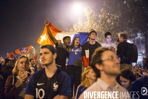 Finale de la coupe du monde de football, paris.