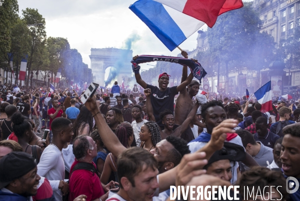 Finale de la coupe du monde de football, paris.