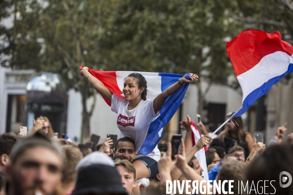Finale de la coupe du monde de football, paris.