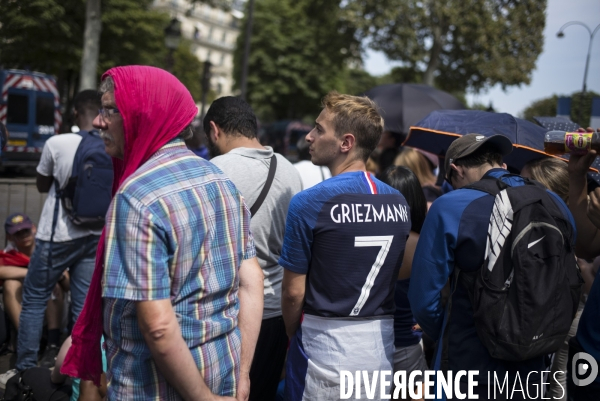 Finale de la coupe du monde de football, paris.