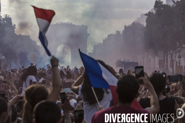 Finale de la coupe du monde de football, paris.