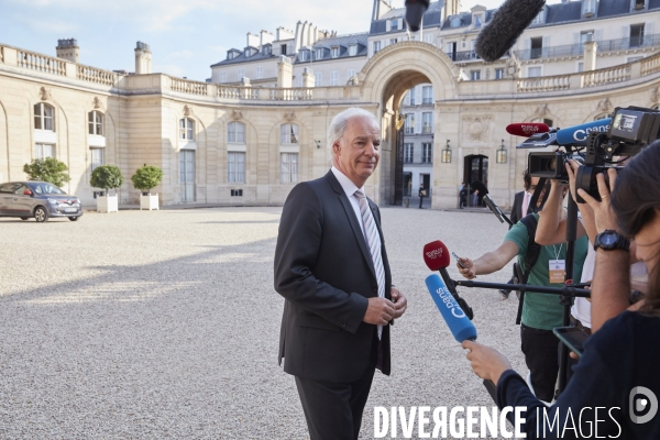 Syndicats et patronat à l ¢lysée