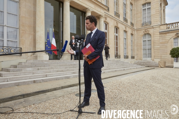 Syndicats et patronat à l ¢lysée