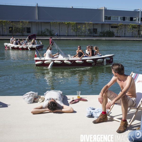 Au fil du canal de l ourcq.