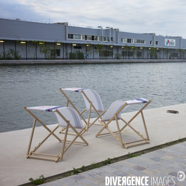 Au fil du canal de l ourcq.