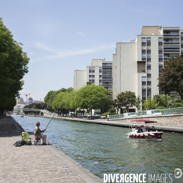 Au fil du canal de l ourcq.