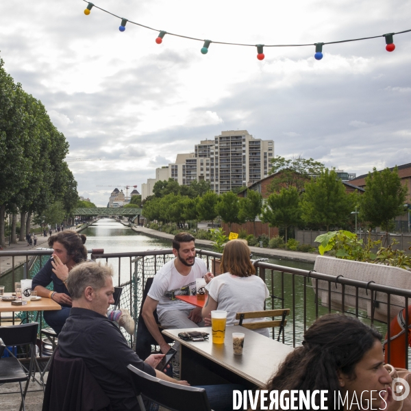 Au fil du canal de l ourcq.