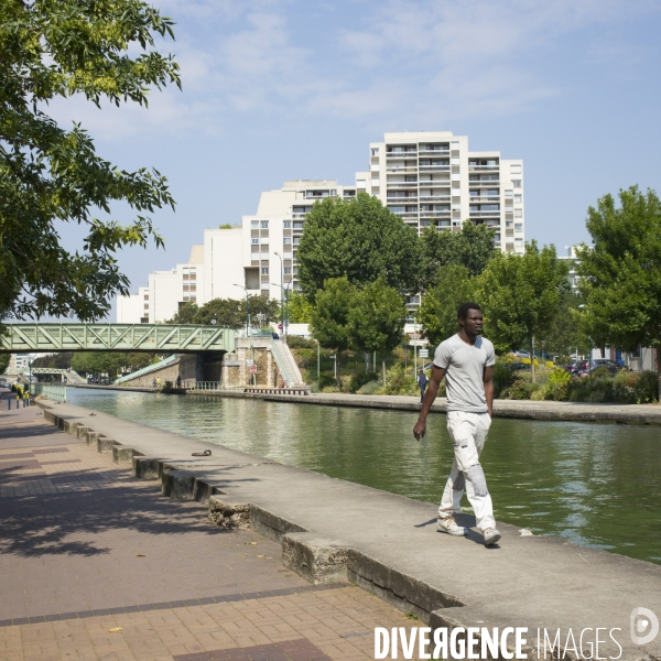 Au fil du canal de l ourcq.