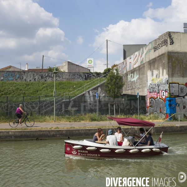 Au fil du canal de l ourcq.