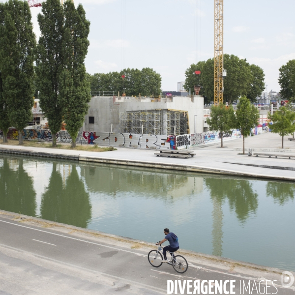 Au fil du canal de l ourcq.