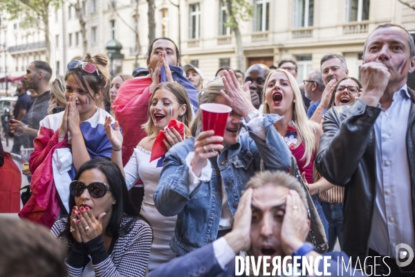 Demi-finale de la coupe du monde de football.