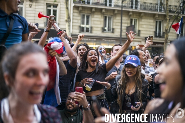 Demi-finale de la coupe du monde de football.