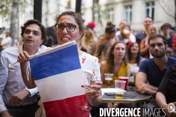 Demi-finale de la coupe du monde de football.