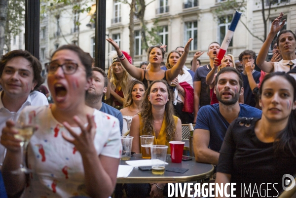 Demi-finale de la coupe du monde de football.