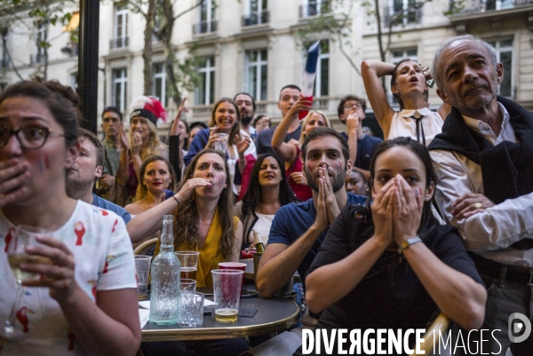 Demi-finale de la coupe du monde de football.