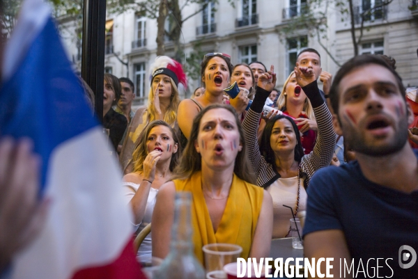 Demi-finale de la coupe du monde de football.