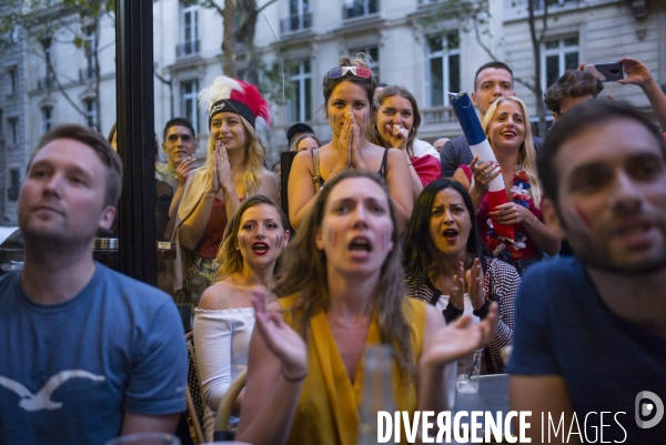 Demi-finale de la coupe du monde de football.