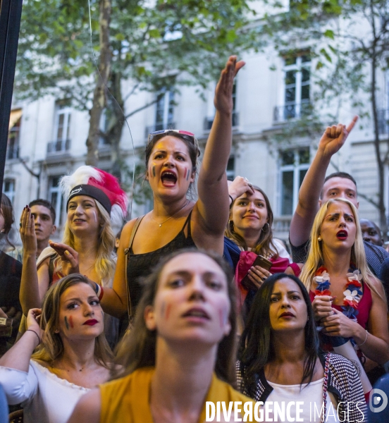 Demi-finale de la coupe du monde de football.